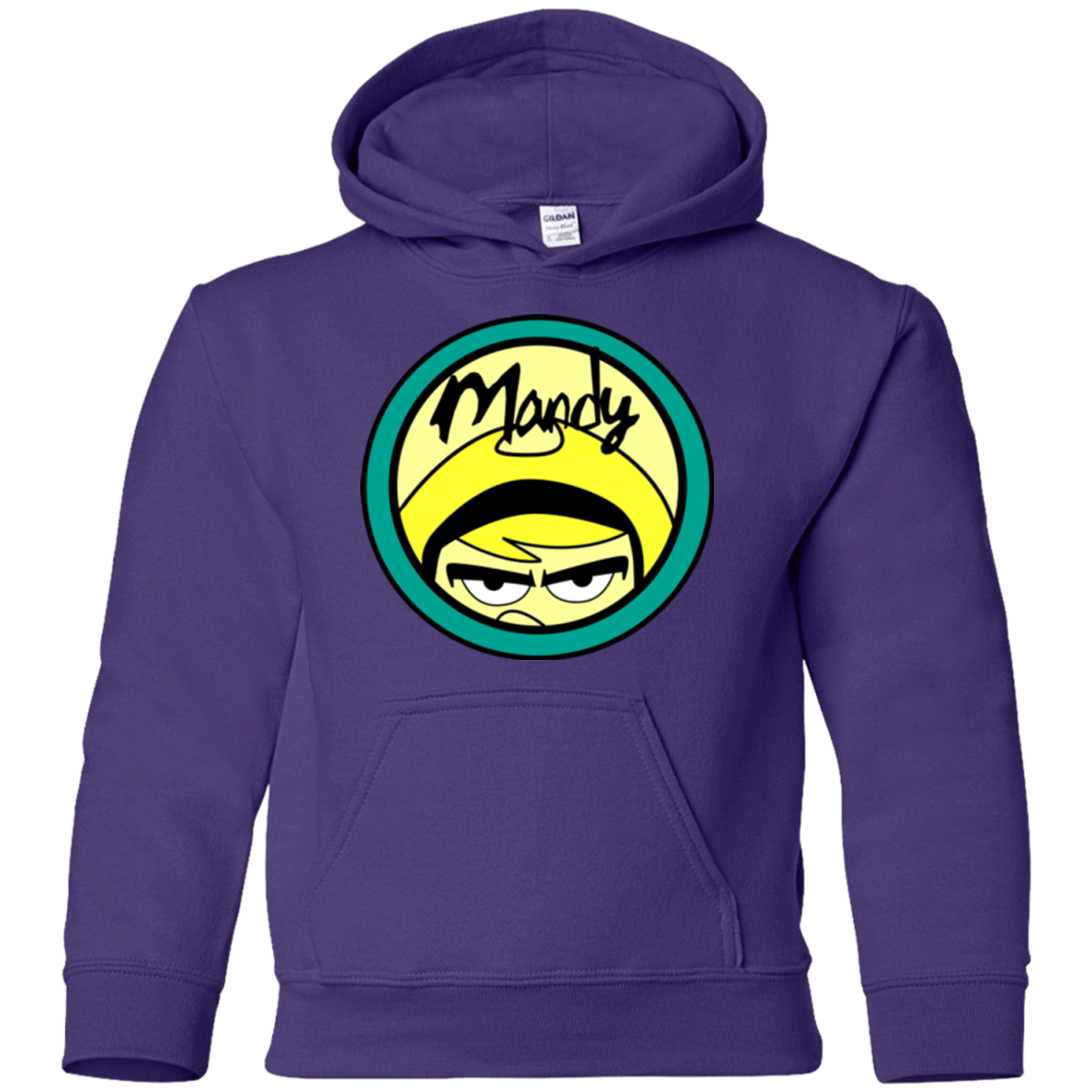 Sweatshirts Purple / YS Mandy Youth Hoodie