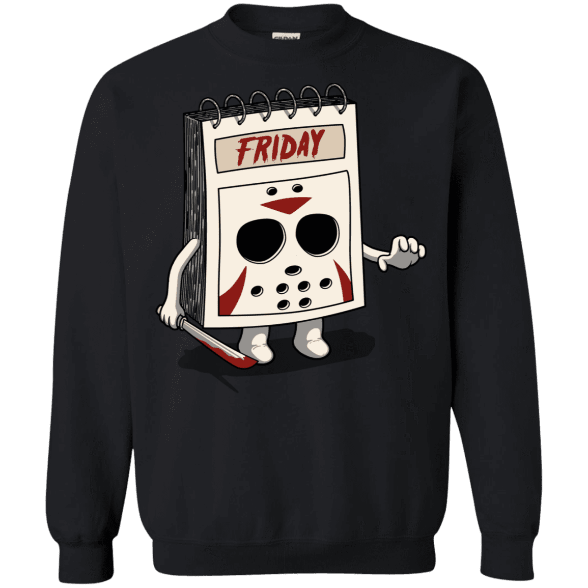 Sweatshirts Black / S Manic Friday Crewneck Sweatshirt