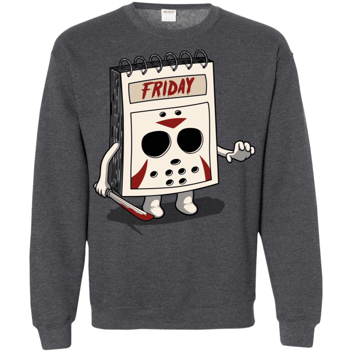 Sweatshirts Dark Heather / S Manic Friday Crewneck Sweatshirt