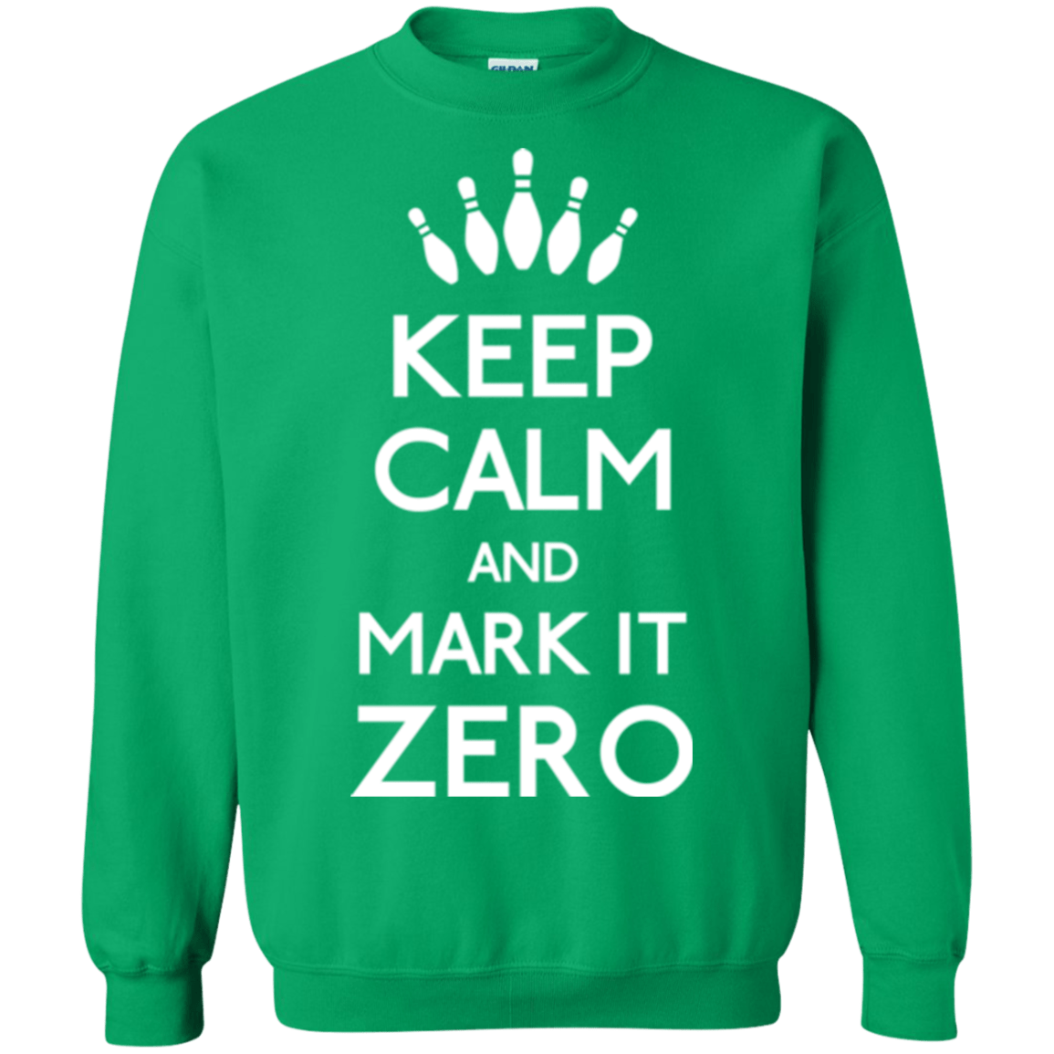 Sweatshirts Irish Green / Small Mark it Zero Crewneck Sweatshirt