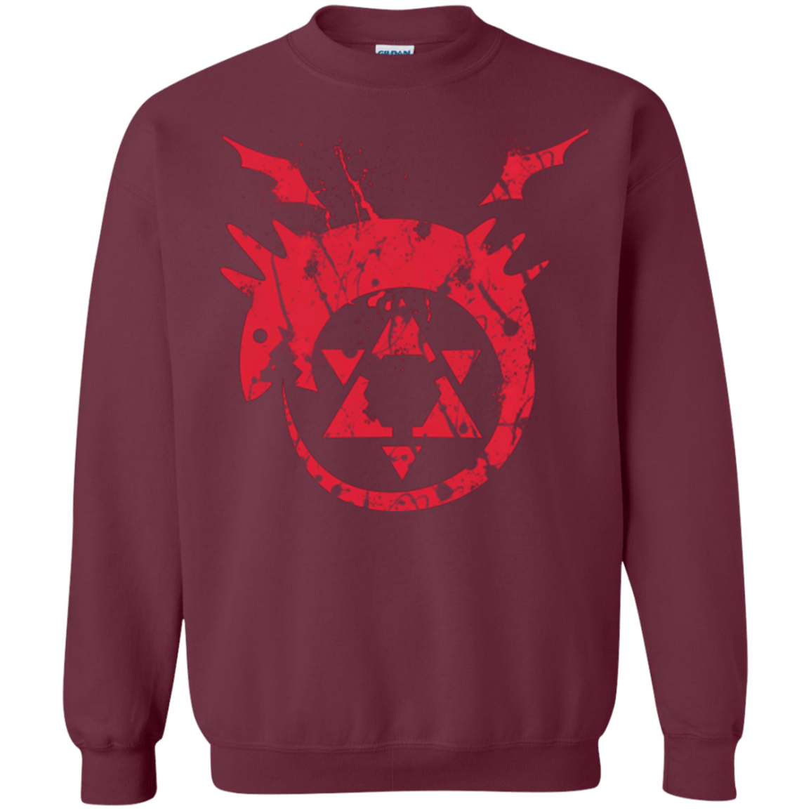 Sweatshirts Maroon / Small Mark of the Serpent Crewneck Sweatshirt