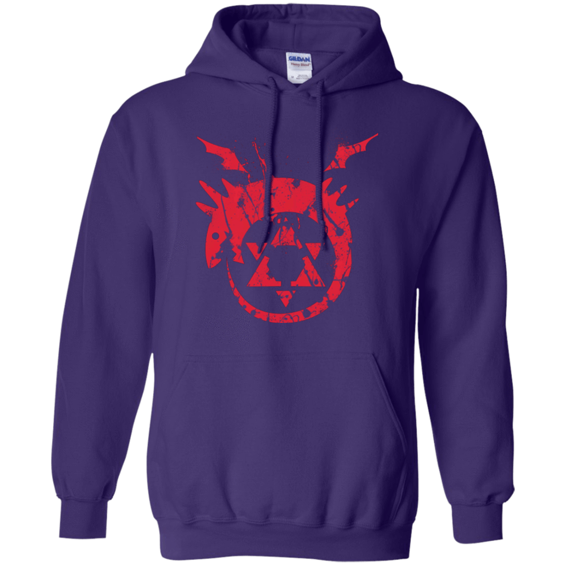 Sweatshirts Purple / Small Mark of the Serpent Pullover Hoodie