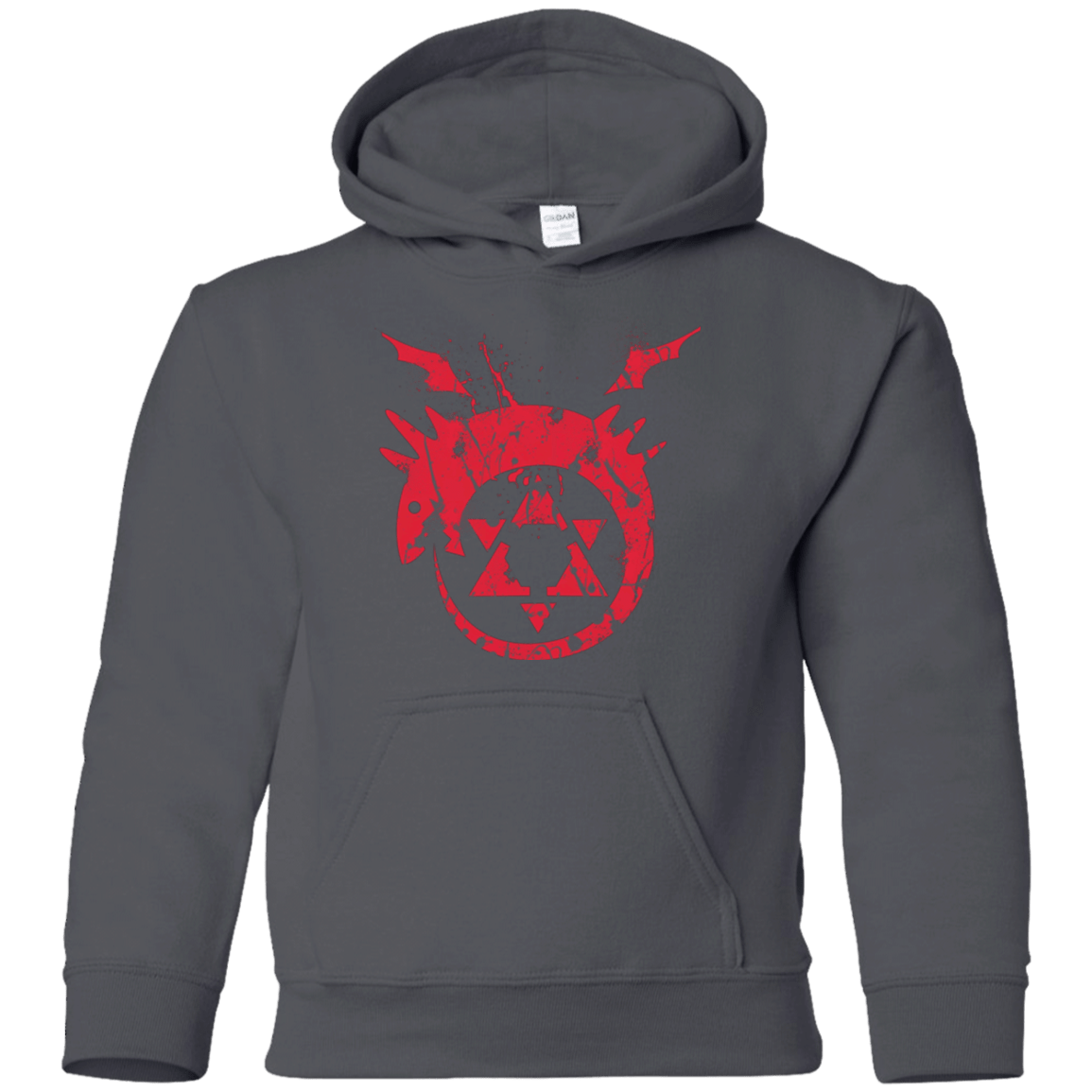 Sweatshirts Charcoal / YS Mark of the Serpent Youth Hoodie