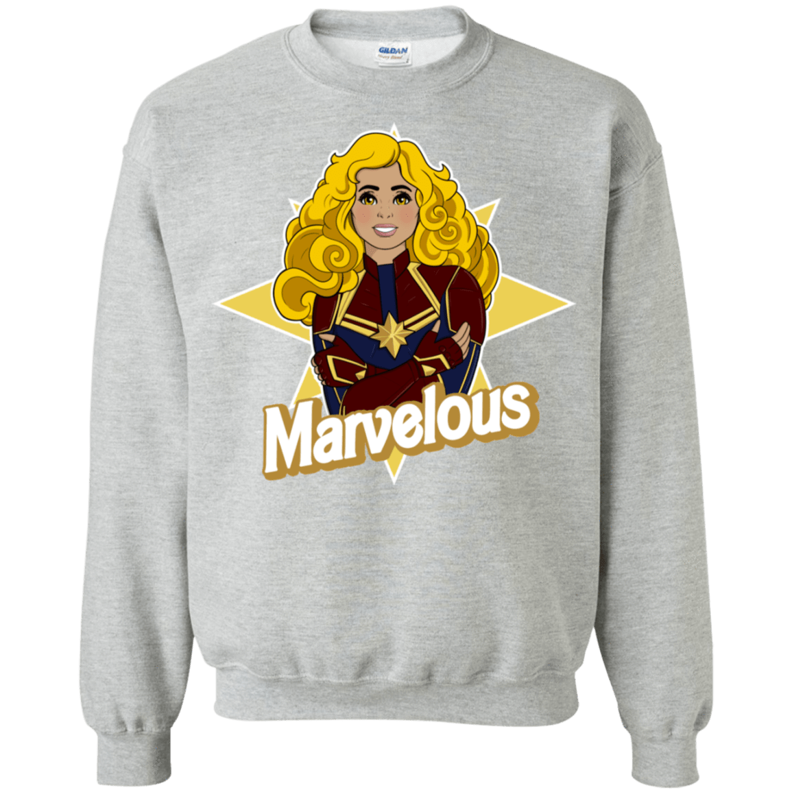 Sweatshirts Sport Grey / S Marvelous Crewneck Sweatshirt