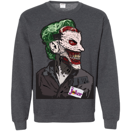 Sweatshirts Dark Heather / S Masked Joker Crewneck Sweatshirt