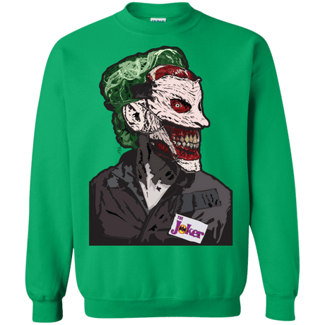 Sweatshirts Irish Green / S Masked Joker Crewneck Sweatshirt
