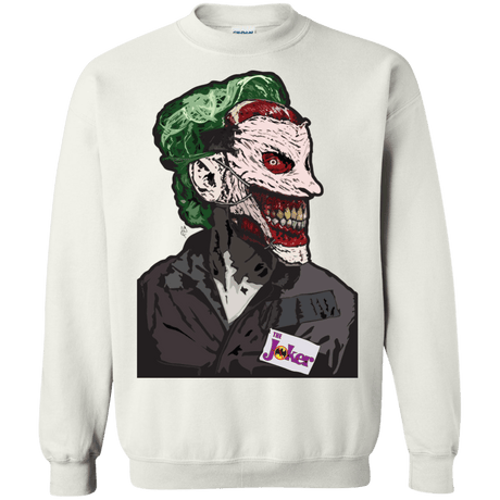 Sweatshirts White / S Masked Joker Crewneck Sweatshirt