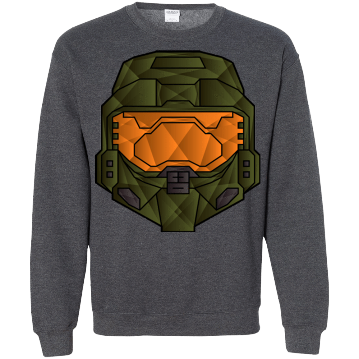Sweatshirts Dark Heather / Small Master Chief Crewneck Sweatshirt