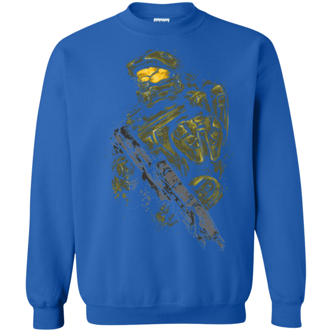 Sweatshirts Royal / Small MASTER CHIEF Crewneck Sweatshirt