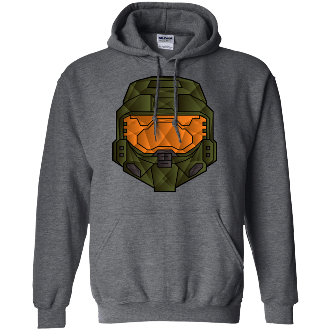 Sweatshirts Dark Heather / Small Master Chief Pullover Hoodie
