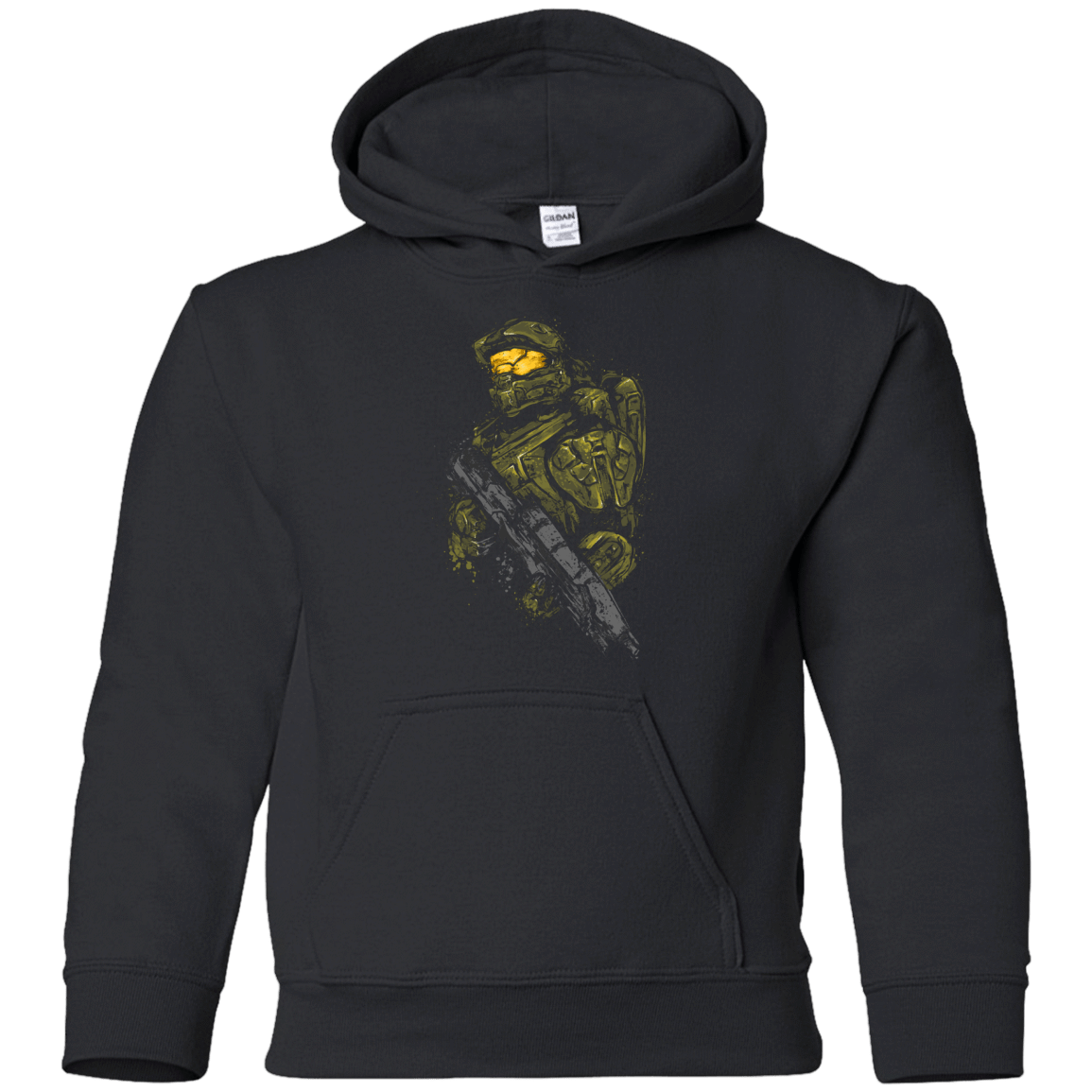 Sweatshirts Black / YS Master chief Youth Hoodie