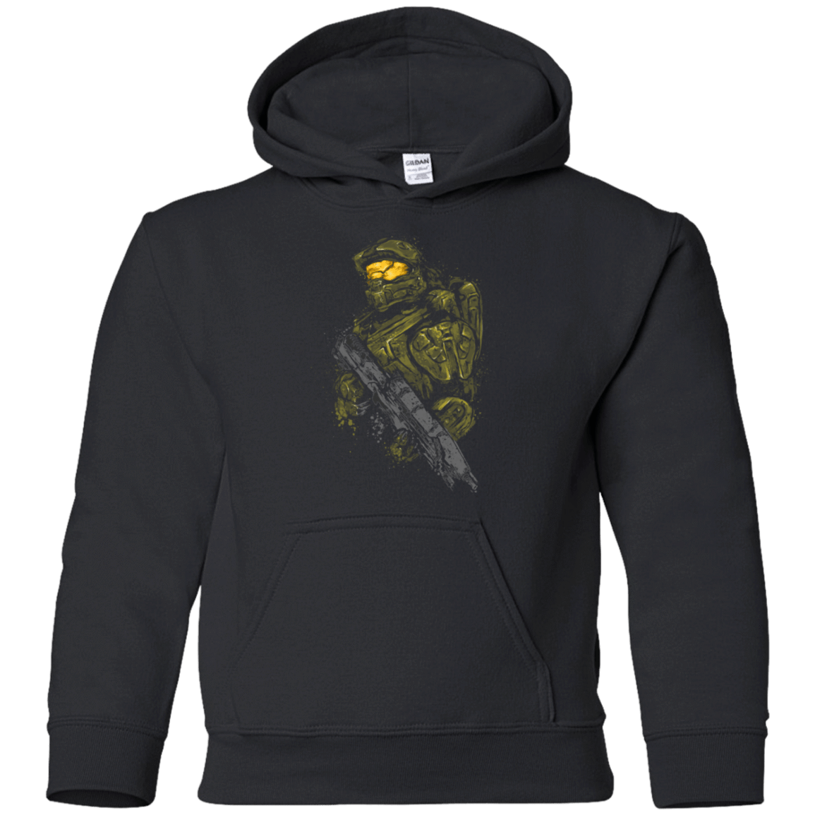 Sweatshirts Black / YS MASTER CHIEF Youth Hoodie