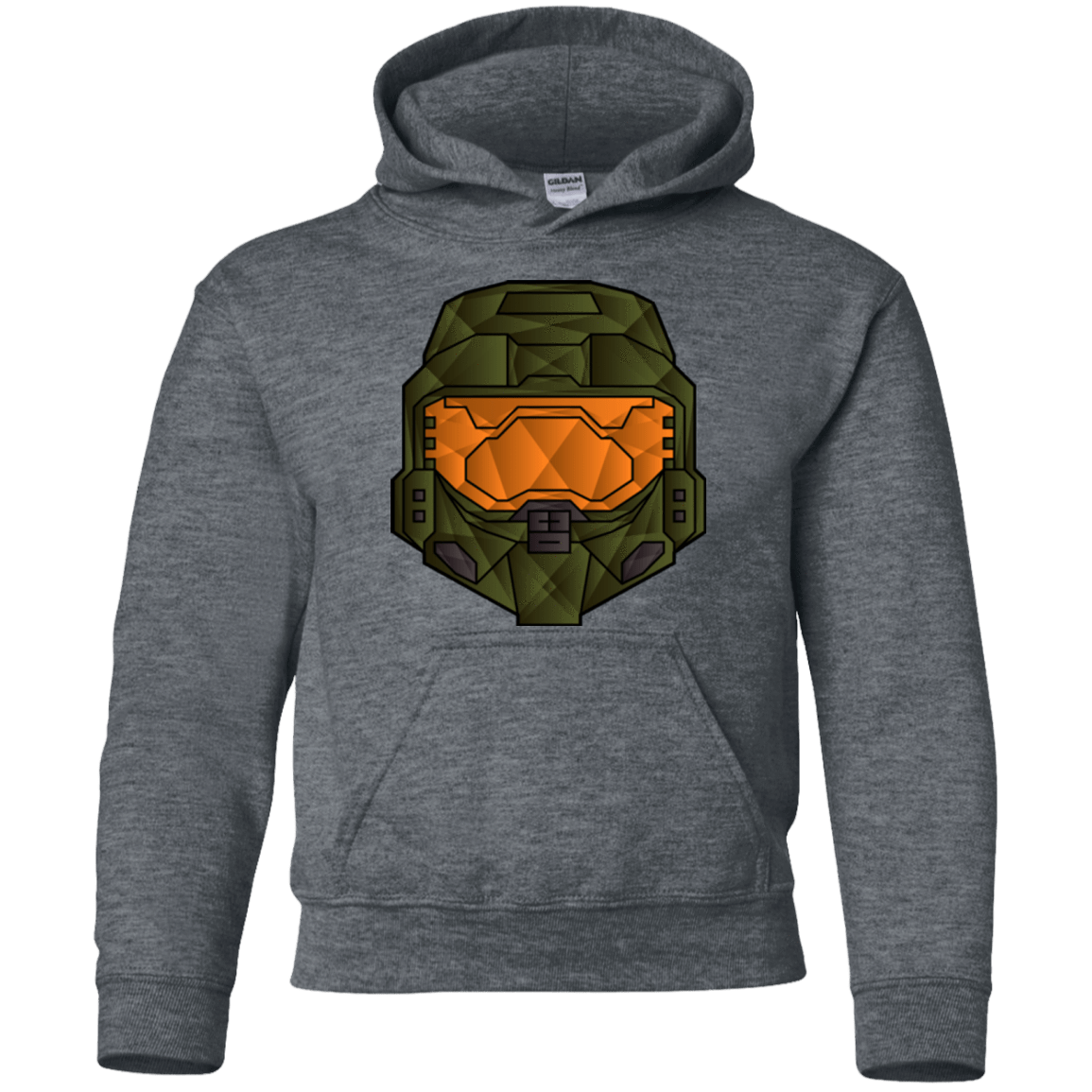 Sweatshirts Dark Heather / YS Master Chief Youth Hoodie