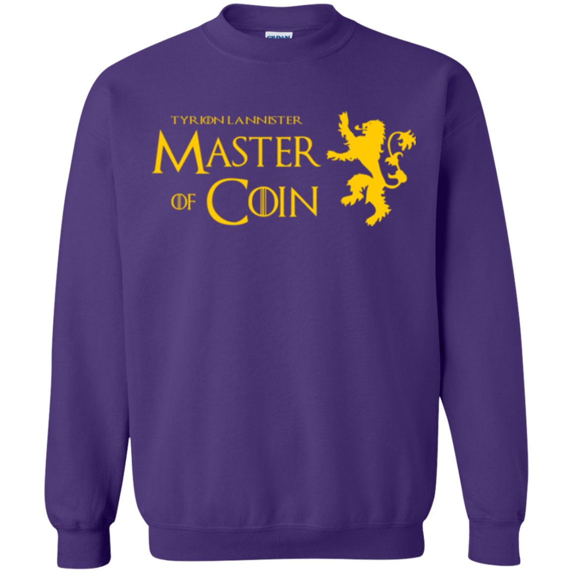 Sweatshirts Purple / Small Master of Coin Crewneck Sweatshirt