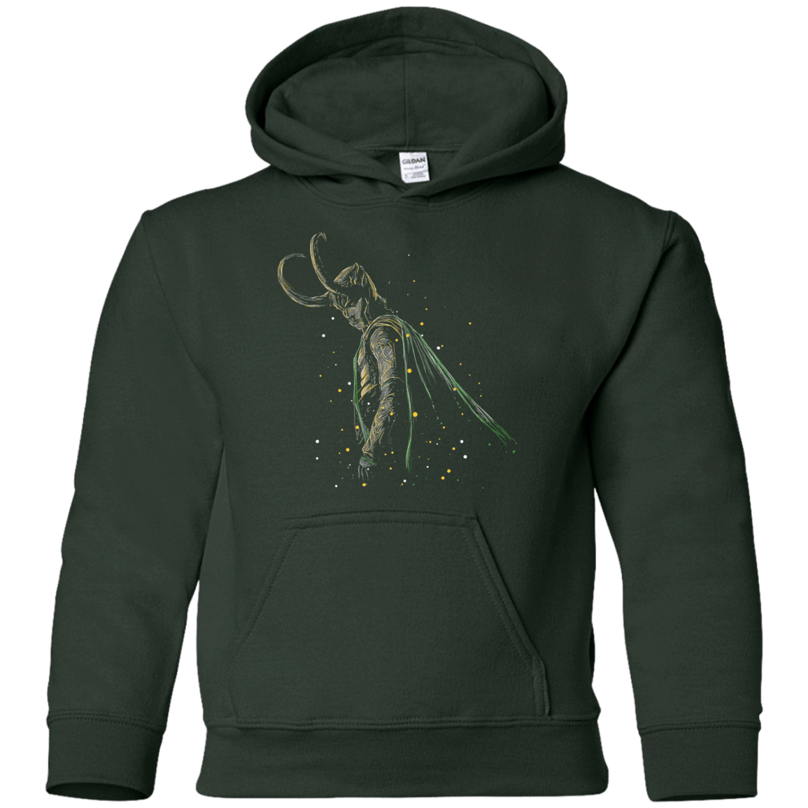 Sweatshirts Forest Green / YS Master of Illusions Youth Hoodie