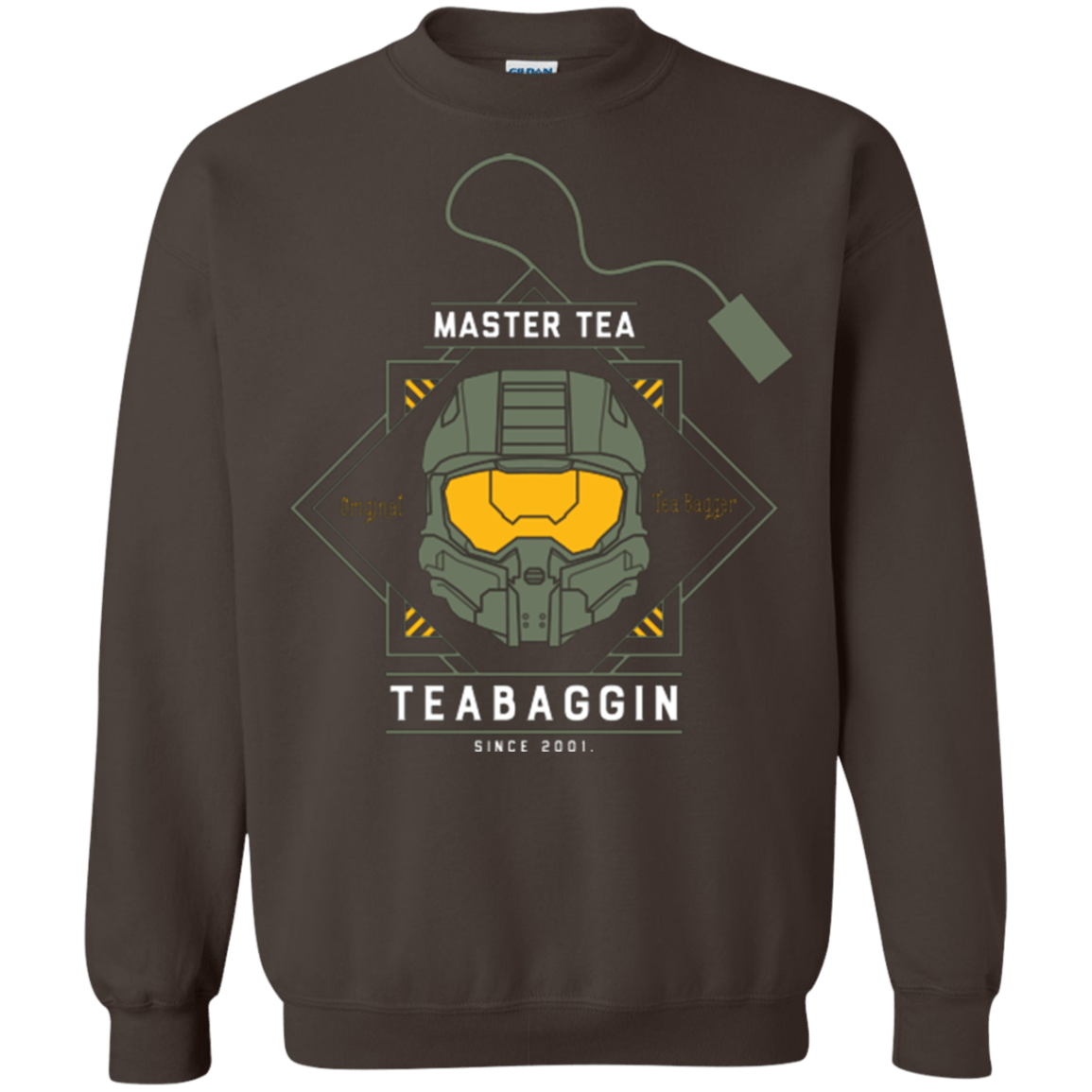 Sweatshirts Dark Chocolate / Small Master Tea - The Original Halo Teabagger Crewneck Sweatshirt