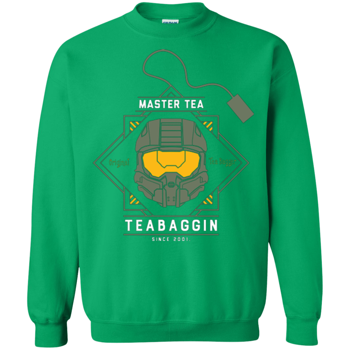 Sweatshirts Irish Green / Small Master Tea - The Original Halo Teabagger Crewneck Sweatshirt