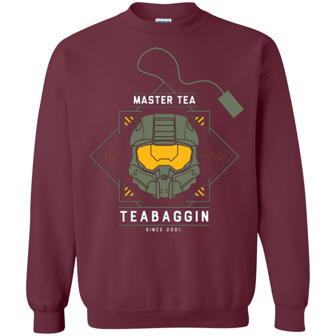 Sweatshirts Maroon / Small Master Tea - The Original Halo Teabagger Crewneck Sweatshirt