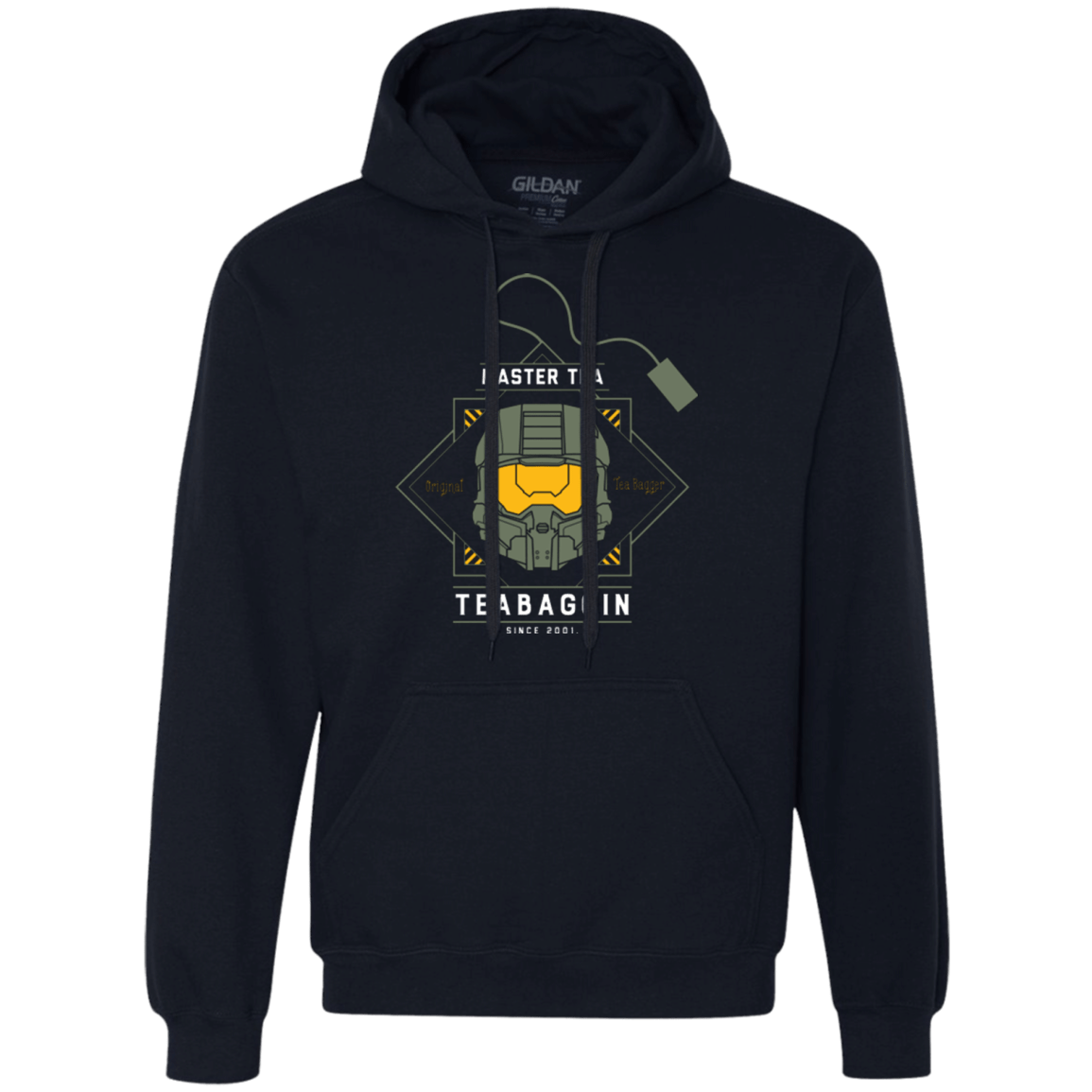 Sweatshirts Navy / Small Master Tea - The Original Halo Teabagger Premium Fleece Hoodie
