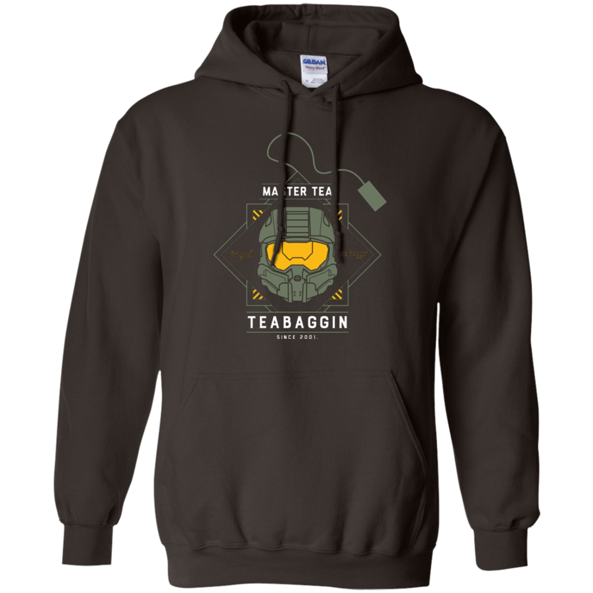 Sweatshirts Dark Chocolate / Small Master Tea - The Original Halo Teabagger Pullover Hoodie