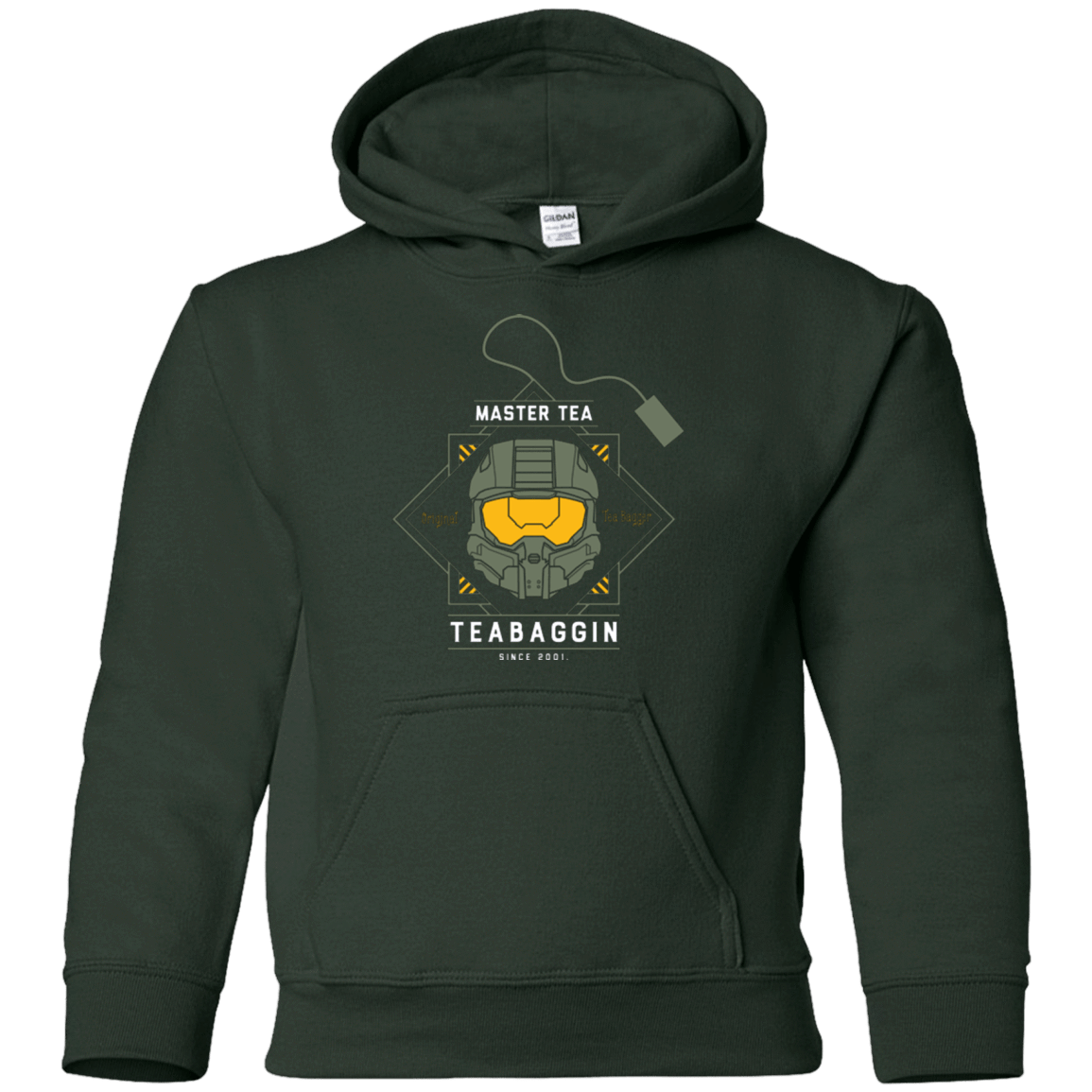 Sweatshirts Forest Green / YS Master Tea - The Original Halo Teabagger Youth Hoodie