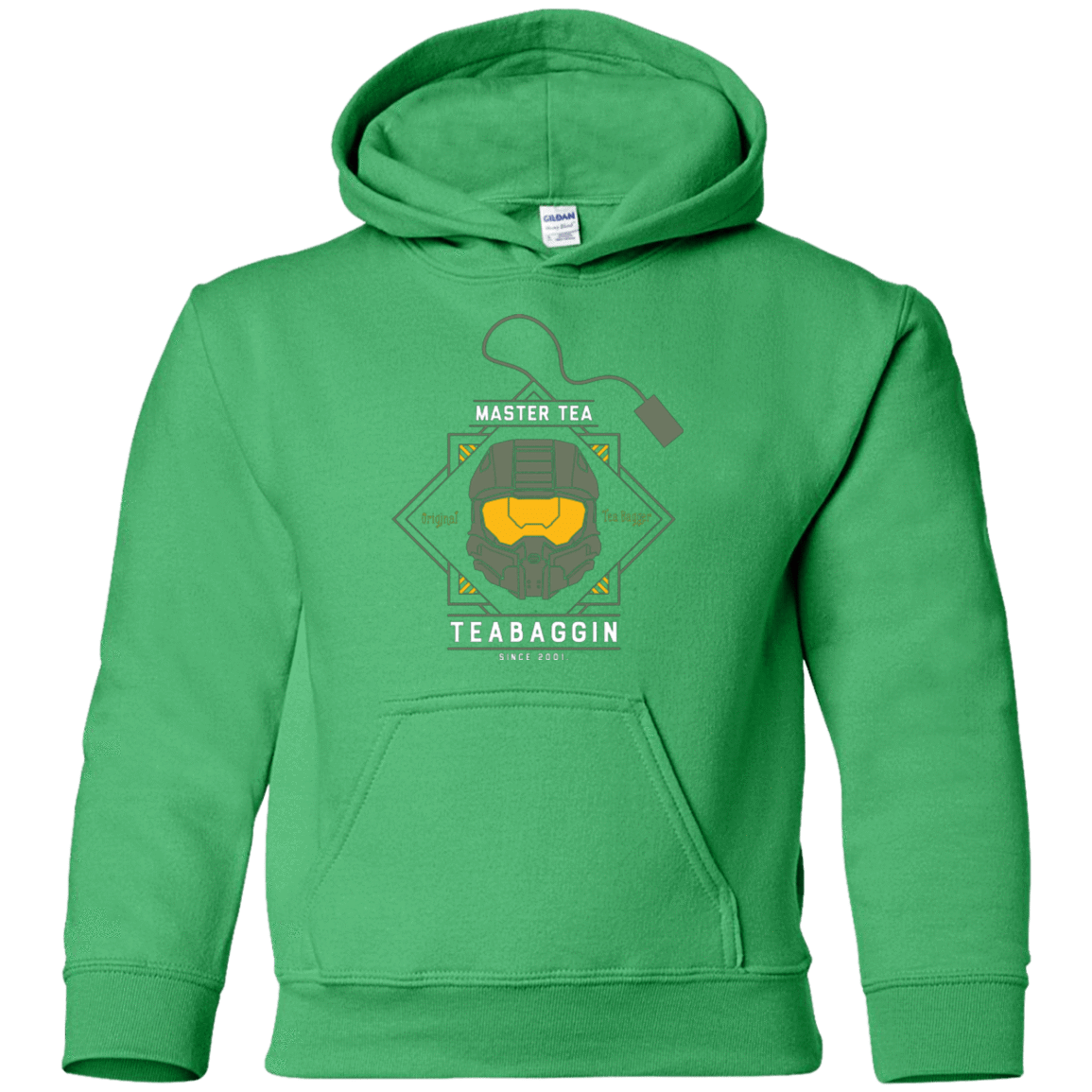 Sweatshirts Irish Green / YS Master Tea - The Original Halo Teabagger Youth Hoodie