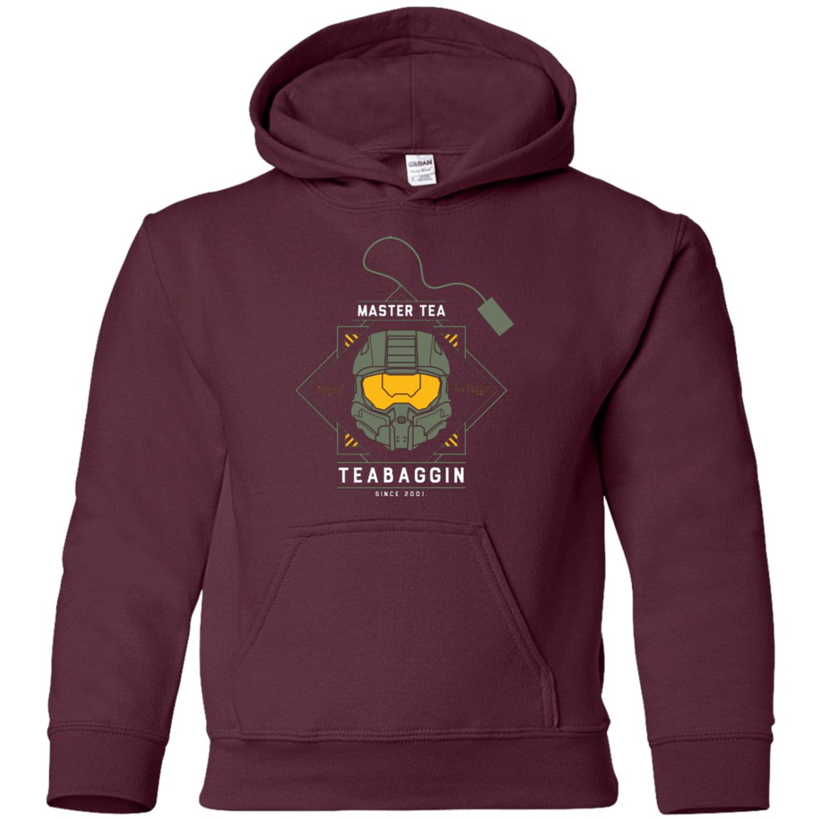 Sweatshirts Maroon / YS Master Tea - The Original Halo Teabagger Youth Hoodie