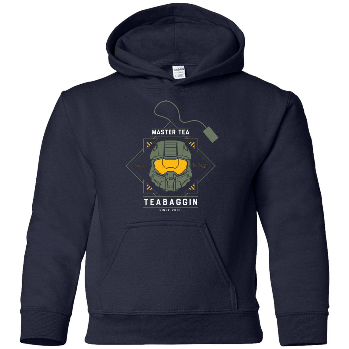Sweatshirts Navy / YS Master Tea - The Original Halo Teabagger Youth Hoodie