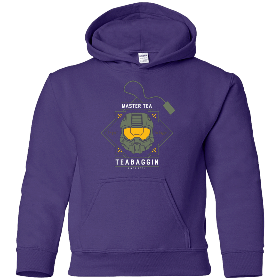Sweatshirts Purple / YS Master Tea - The Original Halo Teabagger Youth Hoodie