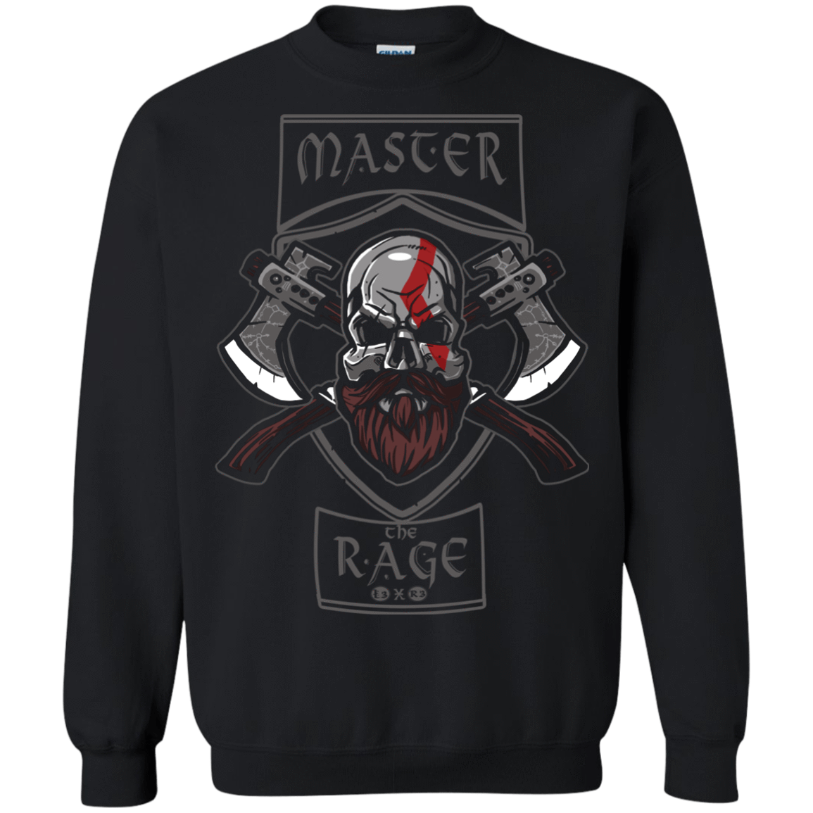 Sweatshirts Black / S Master The Rage Crewneck Sweatshirt