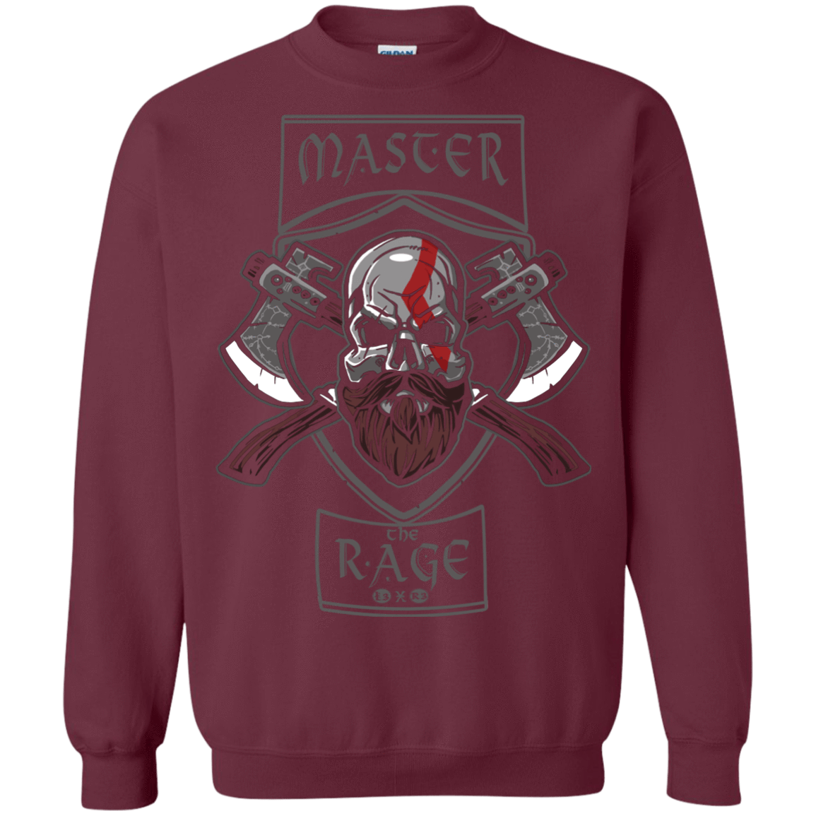 Sweatshirts Maroon / S Master The Rage Crewneck Sweatshirt