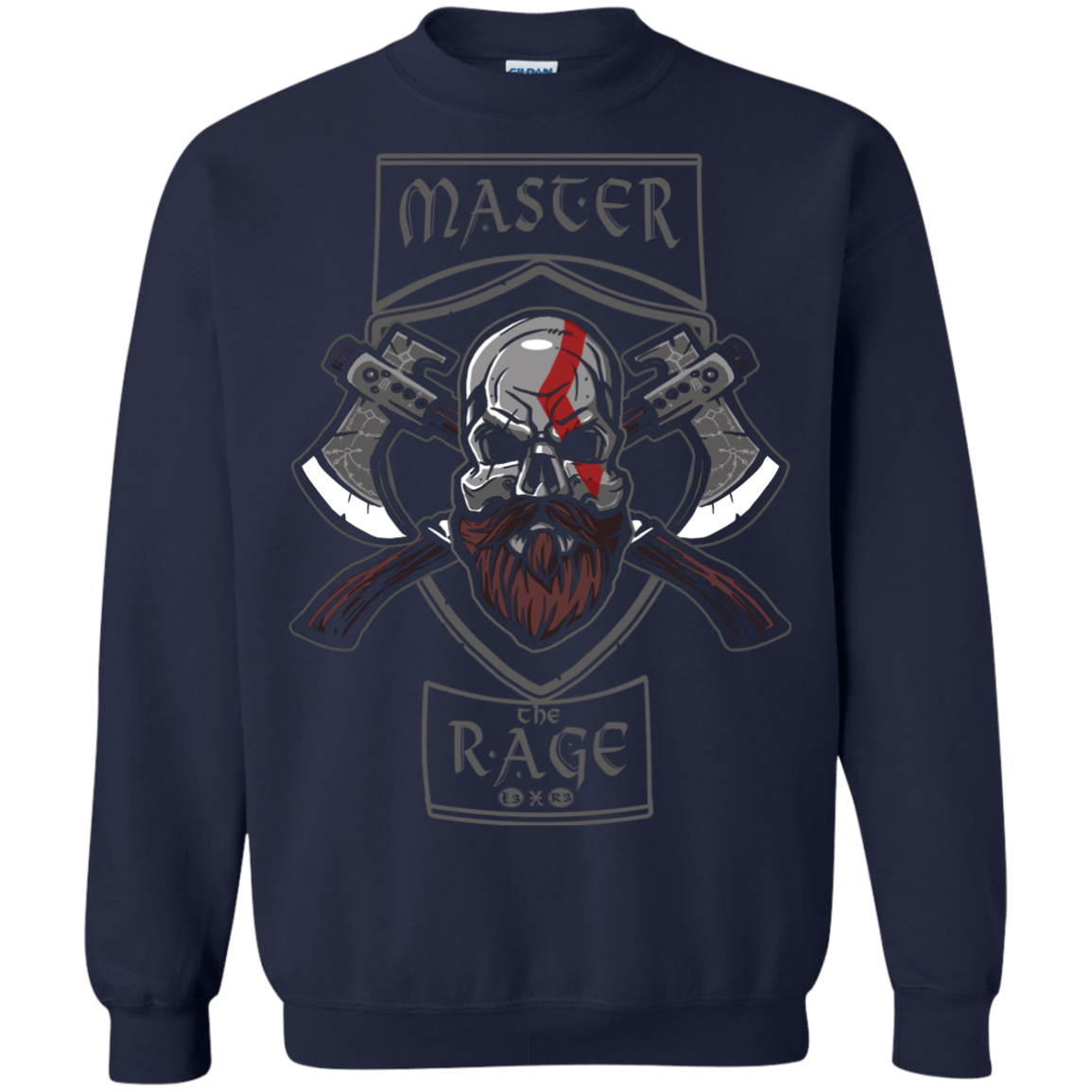 Sweatshirts Navy / S Master The Rage Crewneck Sweatshirt