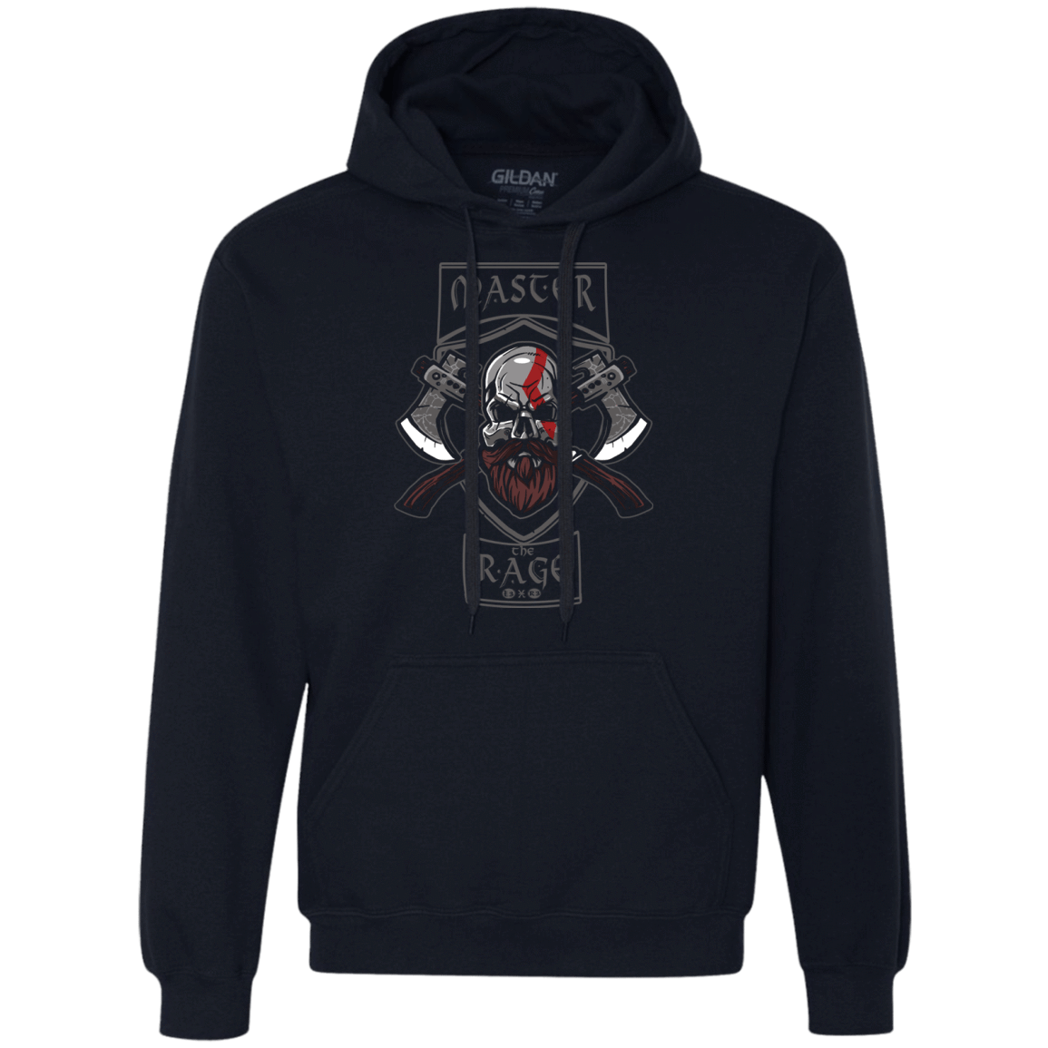 Sweatshirts Navy / S Master The Rage Premium Fleece Hoodie