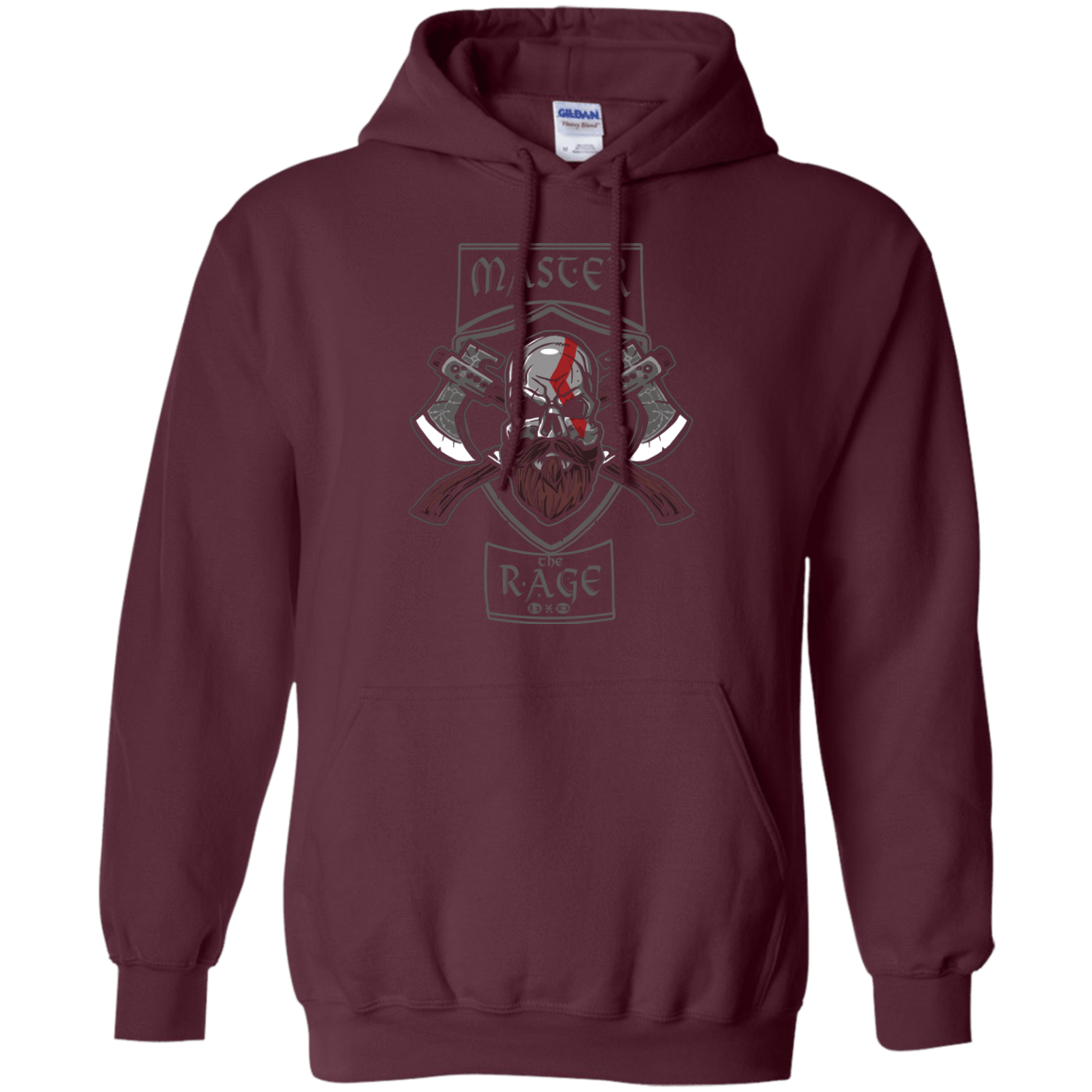 Sweatshirts Maroon / S Master The Rage Pullover Hoodie