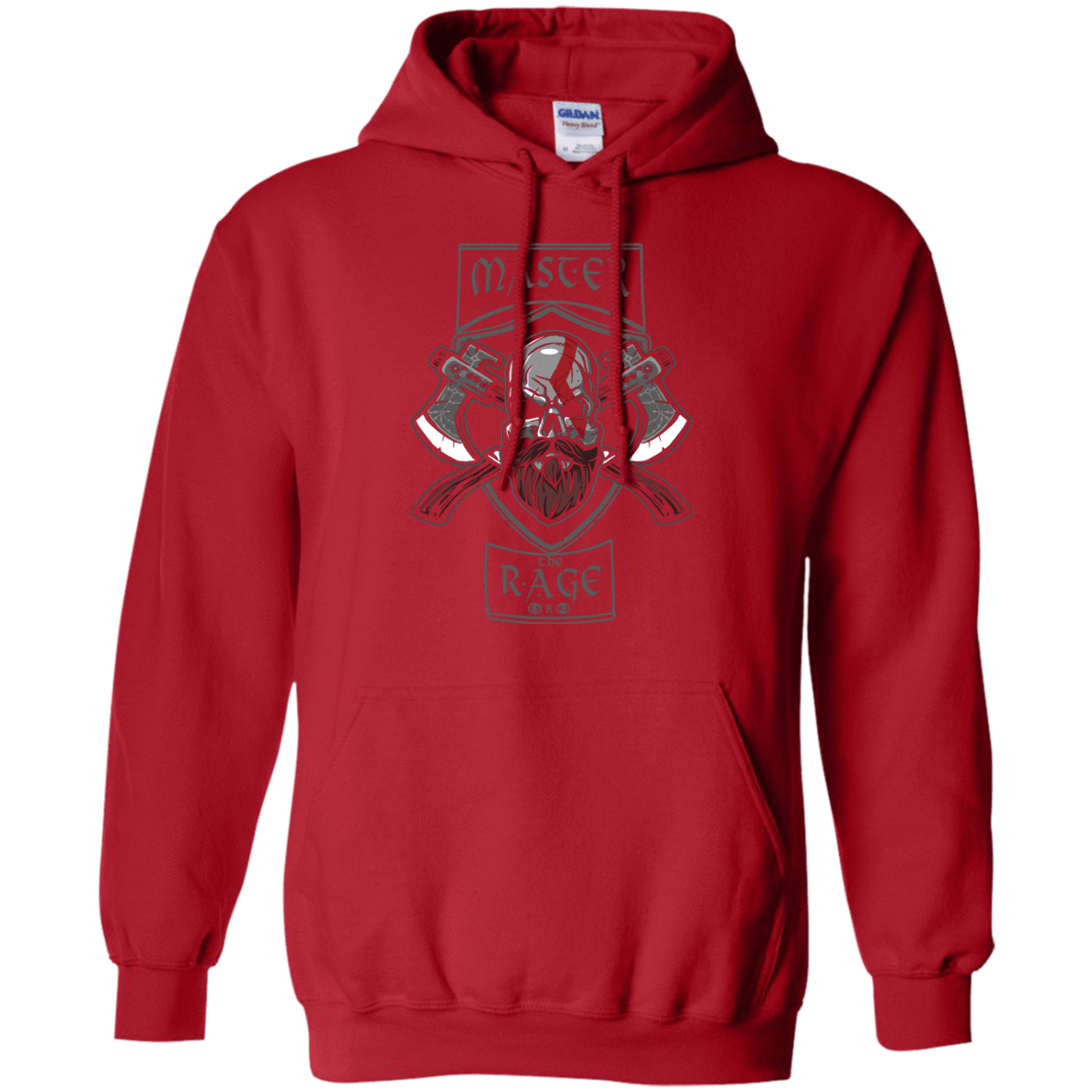 Sweatshirts Red / S Master The Rage Pullover Hoodie