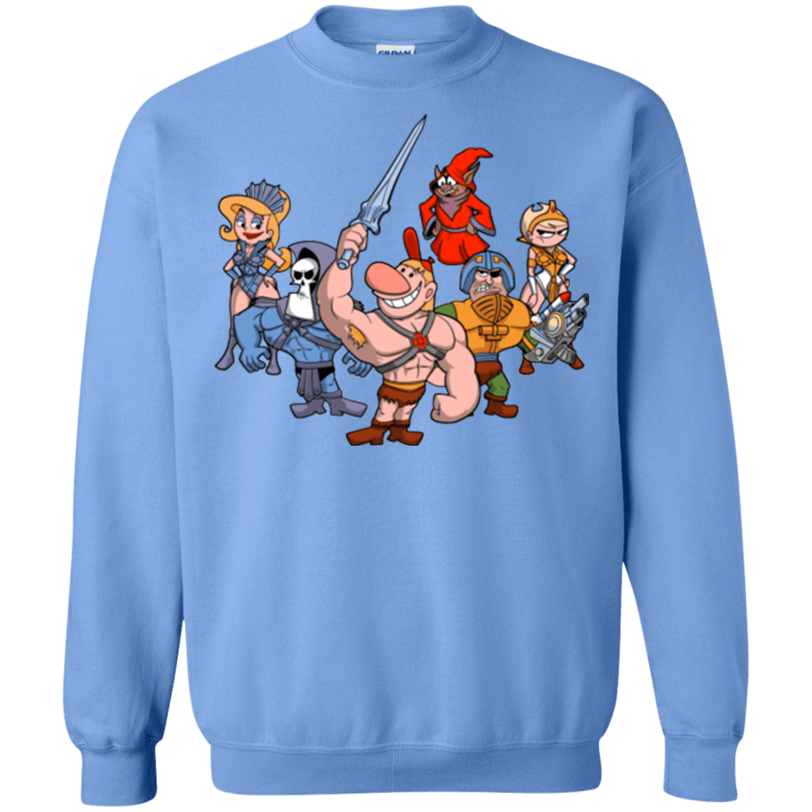 Sweatshirts Carolina Blue / Small Masters of the Grimverse Crewneck Sweatshirt