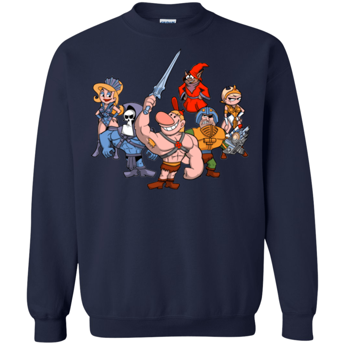 Sweatshirts Navy / Small Masters of the Grimverse Crewneck Sweatshirt