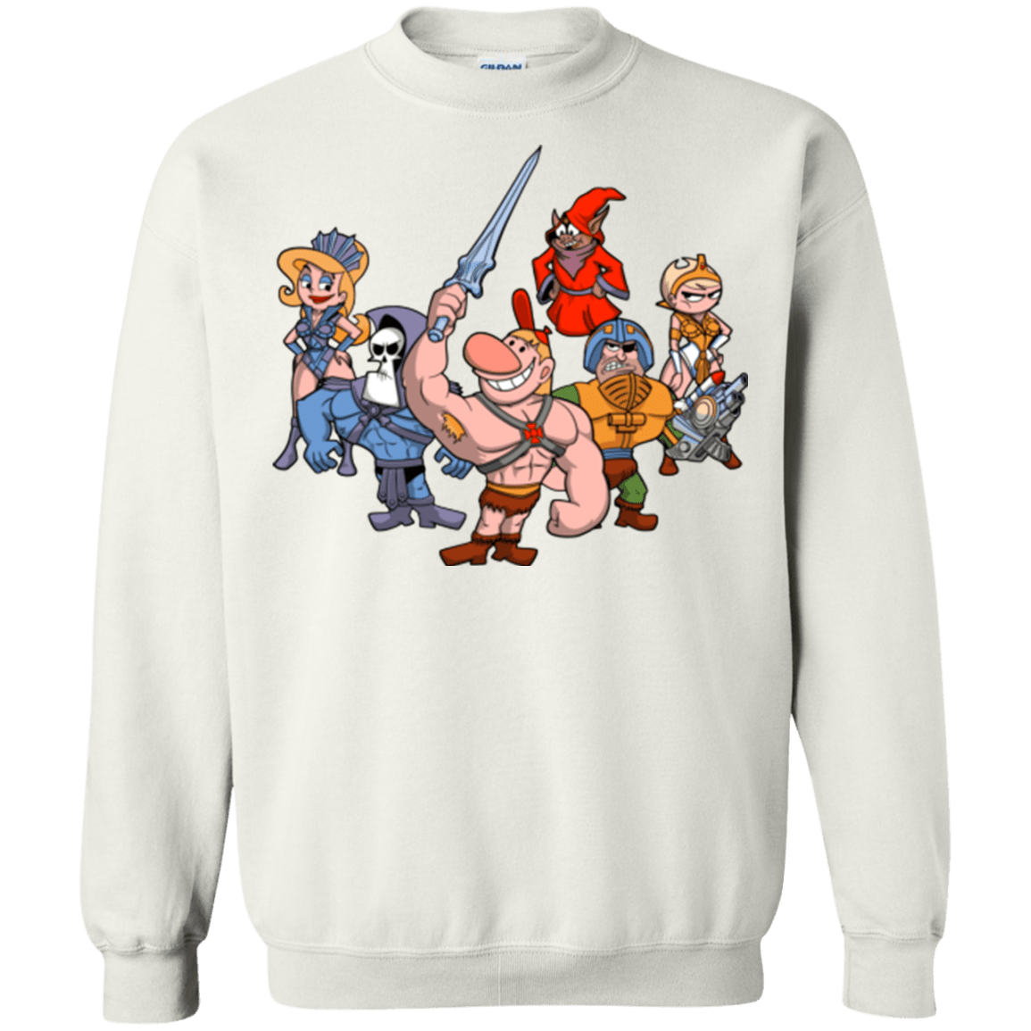 Sweatshirts White / Small Masters of the Grimverse Crewneck Sweatshirt