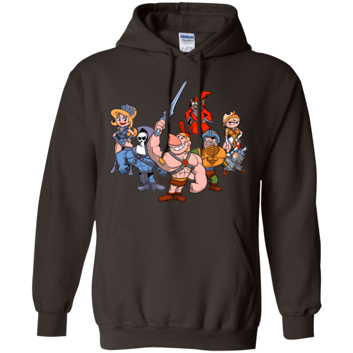 Sweatshirts Dark Chocolate / Small Masters of the Grimverse Pullover Hoodie