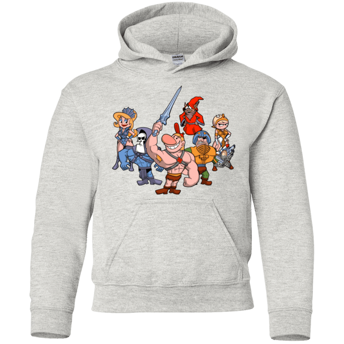 Sweatshirts Ash / YS Masters of the Grimverse Youth Hoodie