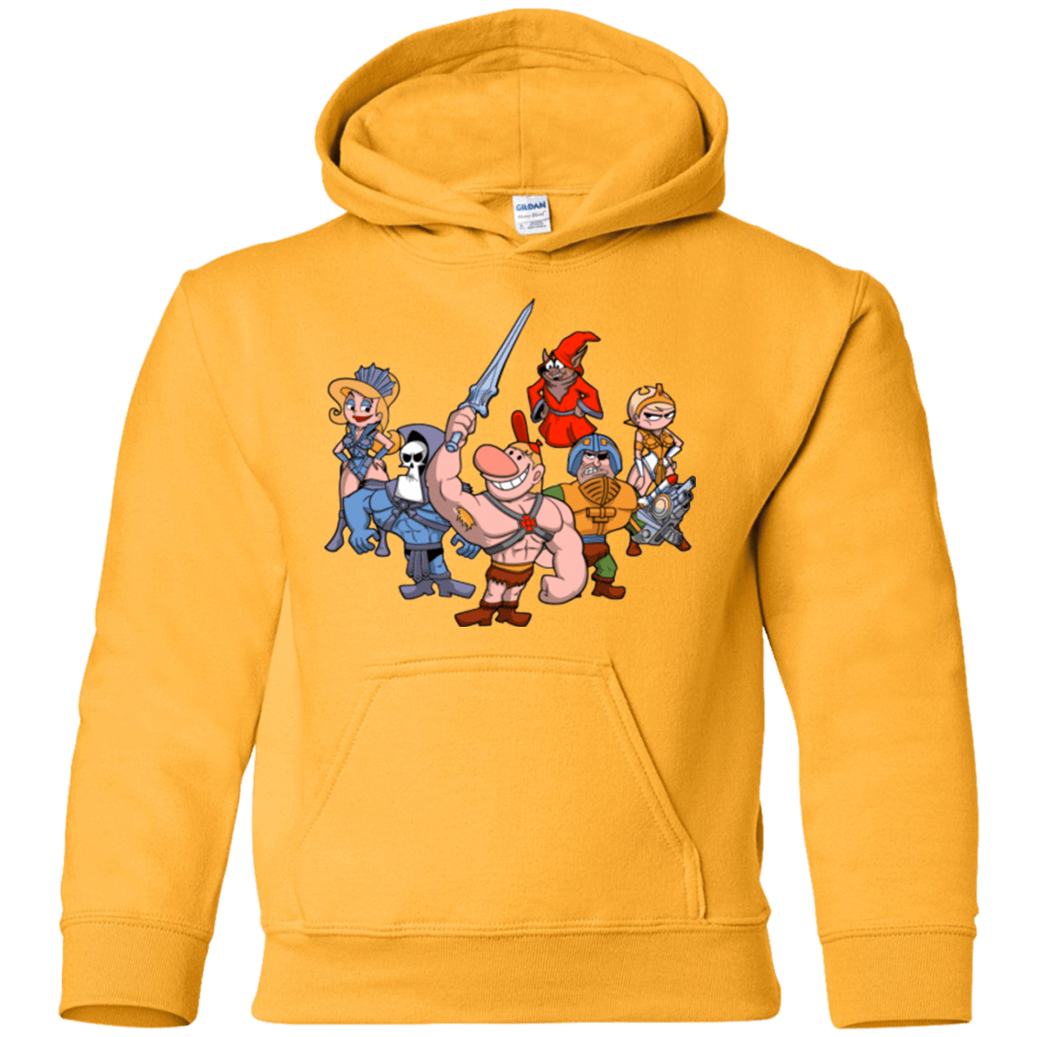 Sweatshirts Gold / YS Masters of the Grimverse Youth Hoodie