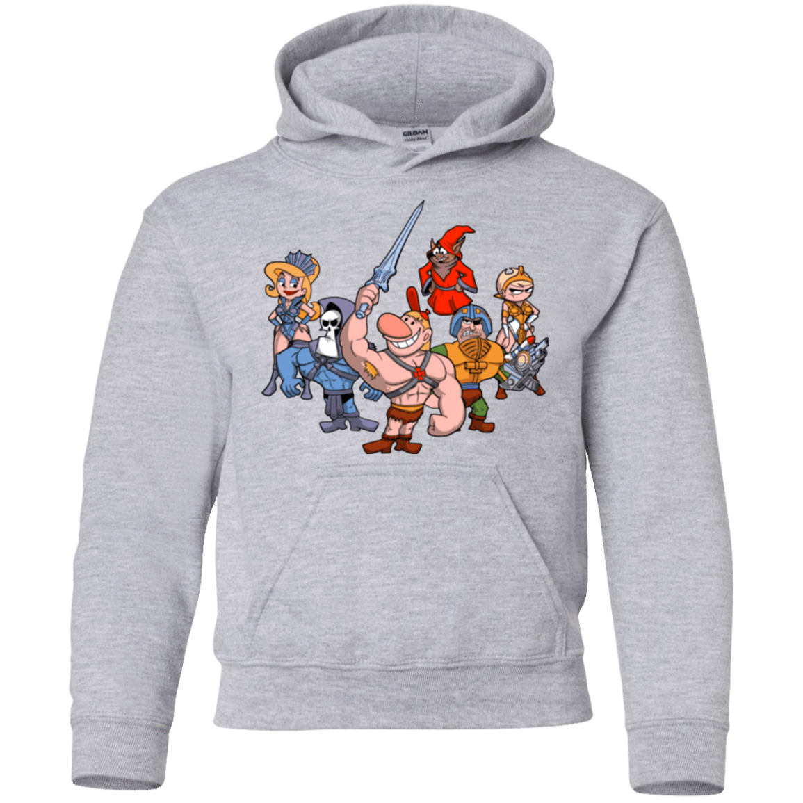 Sweatshirts Sport Grey / YS Masters of the Grimverse Youth Hoodie