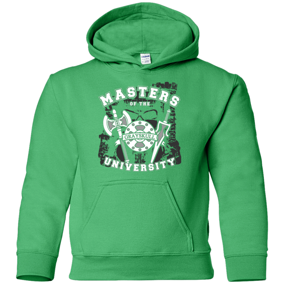 Sweatshirts Irish Green / YS Masters of the University Youth Hoodie