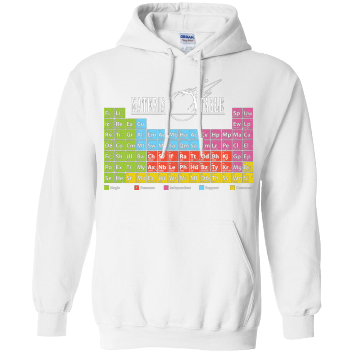 Sweatshirts White / Small MATERIA TABLE Pullover Hoodie