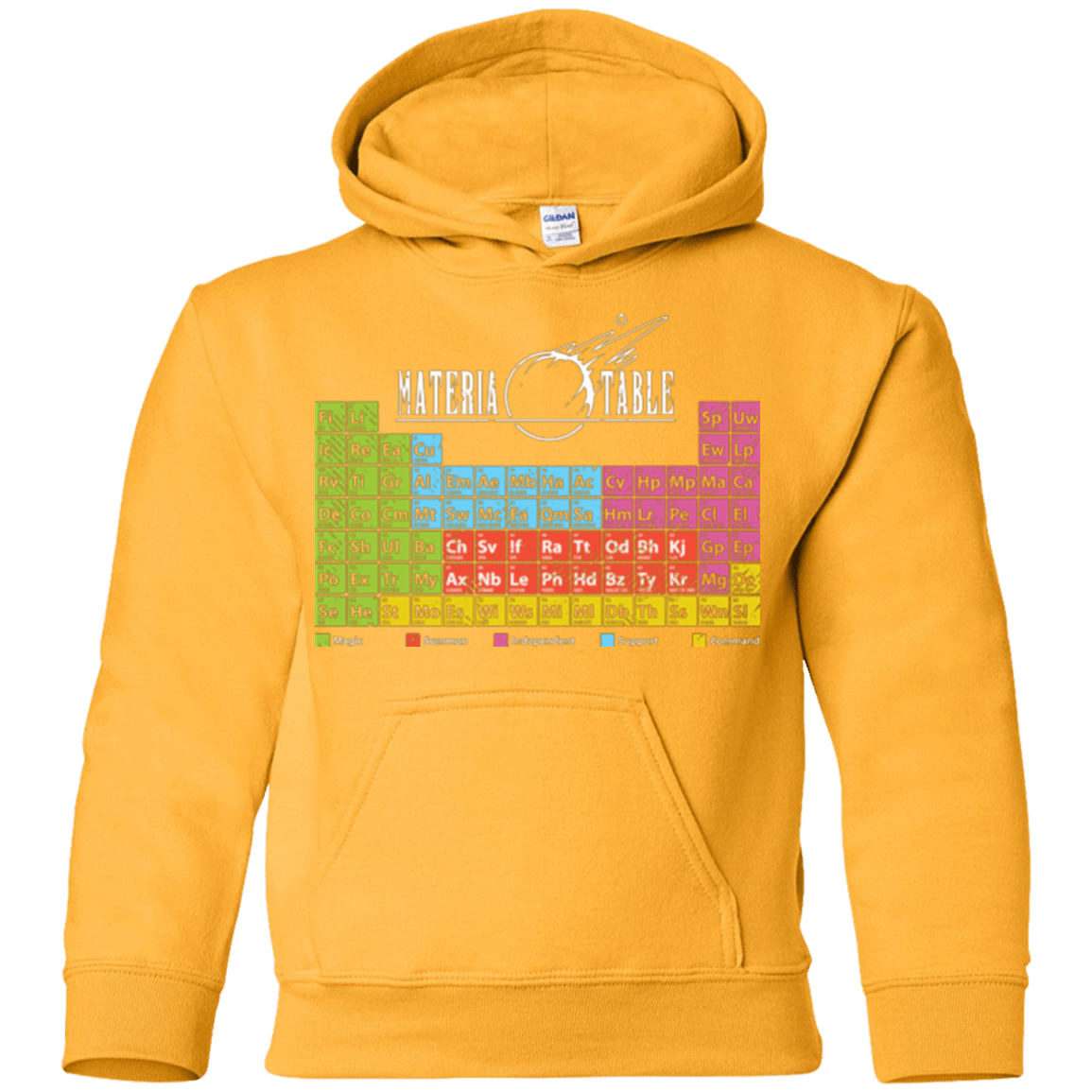 Sweatshirts Gold / YS MATERIA TABLE Youth Hoodie