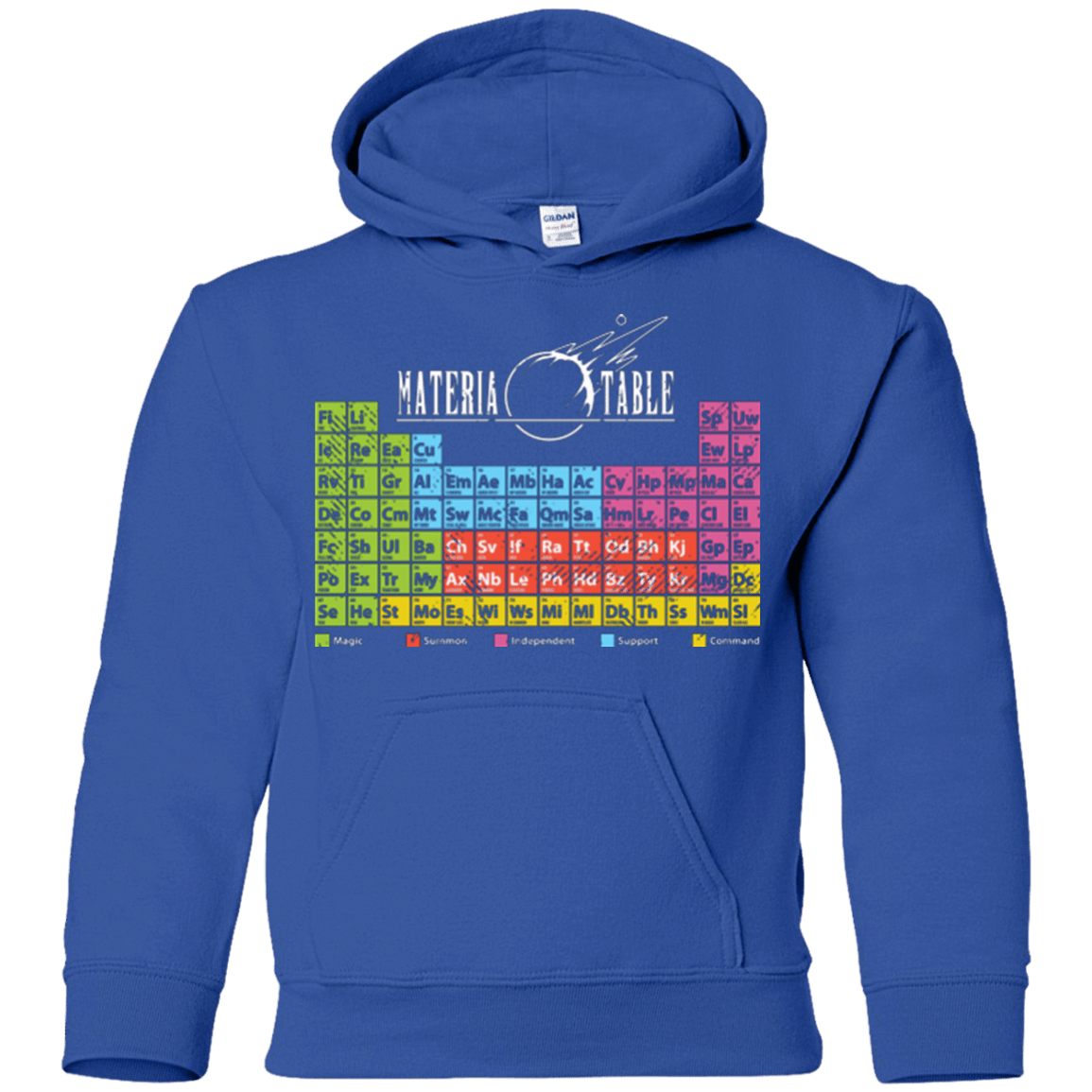 Sweatshirts Royal / YS MATERIA TABLE Youth Hoodie