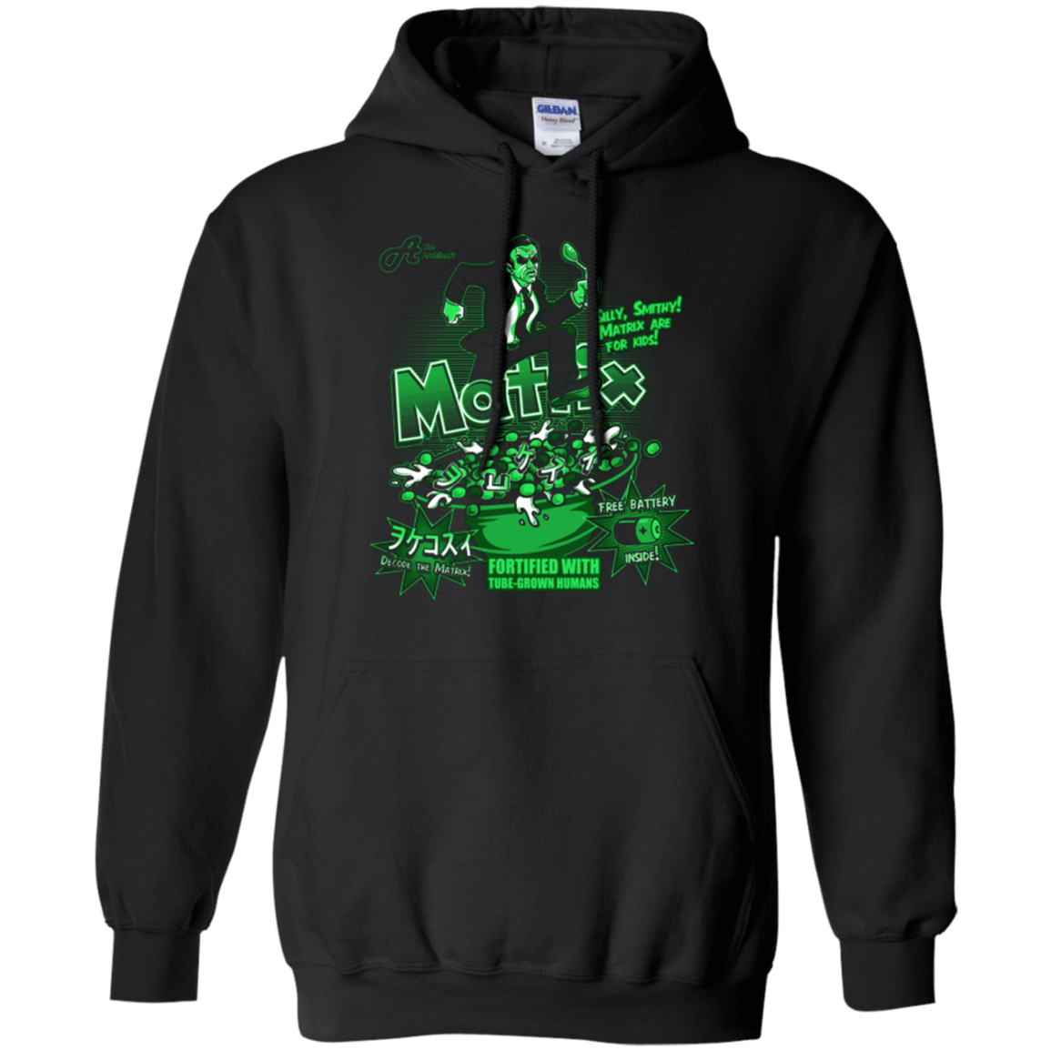 Sweatshirts Black / S Matrix Cereal Pullover Hoodie