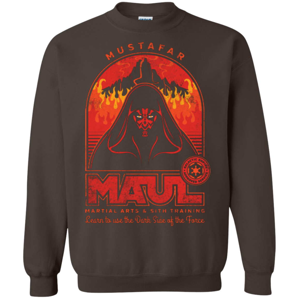Sweatshirts Dark Chocolate / Small Maul Martial Arts Crewneck Sweatshirt