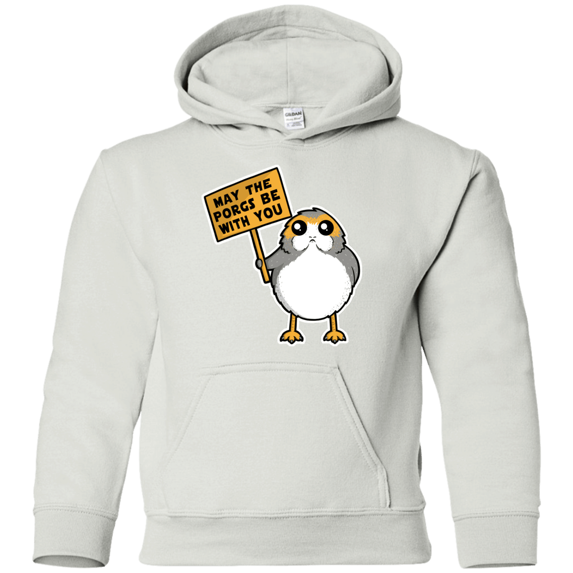 Sweatshirts White / YS May The Porgs Be With You Youth Hoodie