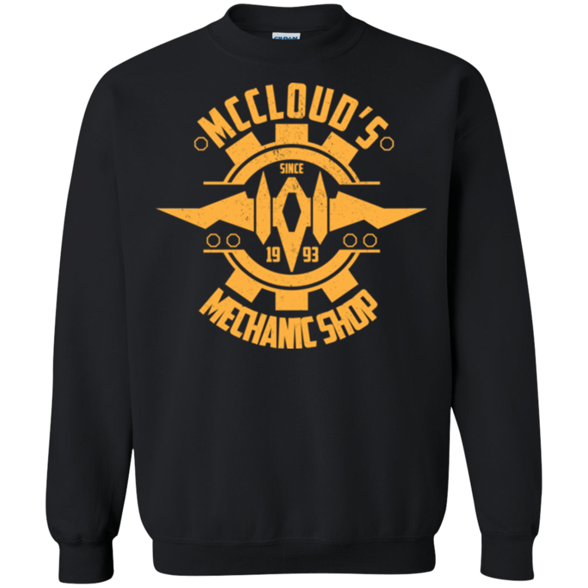 Sweatshirts Black / Small McCloud Mechanic Shop Crewneck Sweatshirt